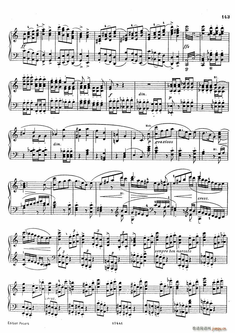 Brahms op 98 Singer Symphonie Nr 4(V)25