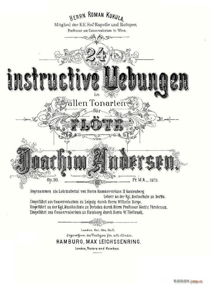 24 instructive Uebungen Op 30 1 12 ʒV(ѺV)1