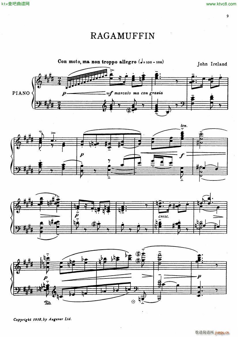 Ireland London Pieces 2 Ragamuffin 1917(V)1