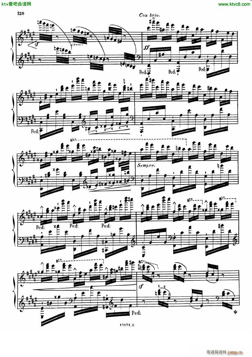 Alkan op 39 12 Etudes in Minor Keys no 10(V)29
