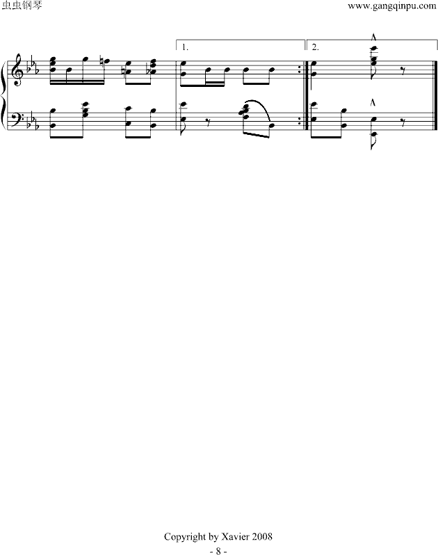 Сٲ(ʿ)The Cascades(Jazz)(V)8