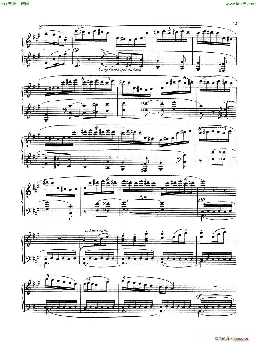 D Albert op 16 no 1 2 Waltz and Scherzo(V)34