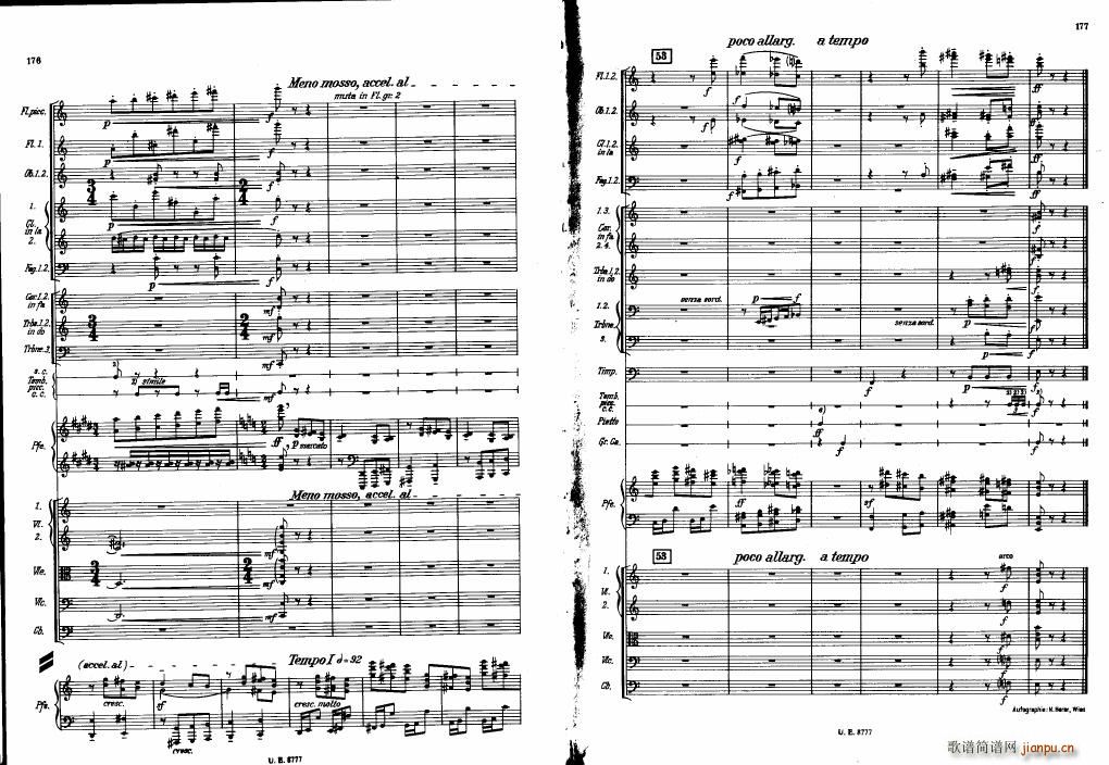Bartok SZ 83 Piano Concerto No1 Full Score (V)48