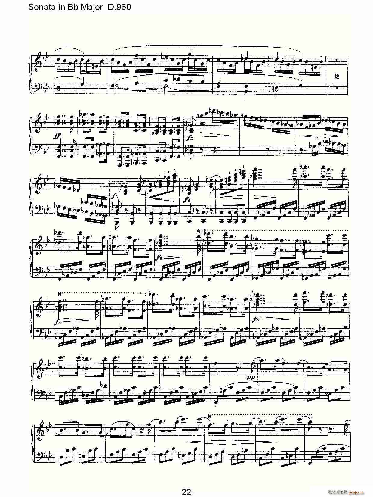 Sonata in Bb Major D.960(ʮּ)22