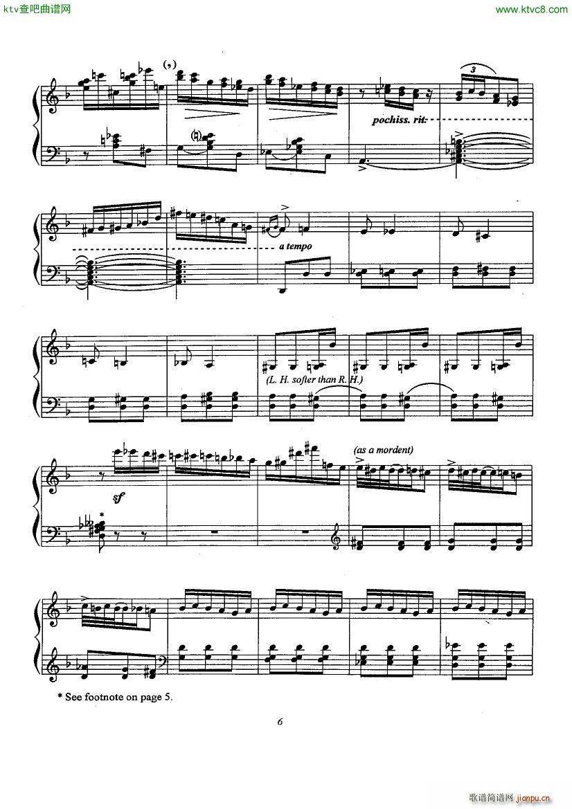 Etude No 6 Omaggio a Domenico Scarlatti(V)6