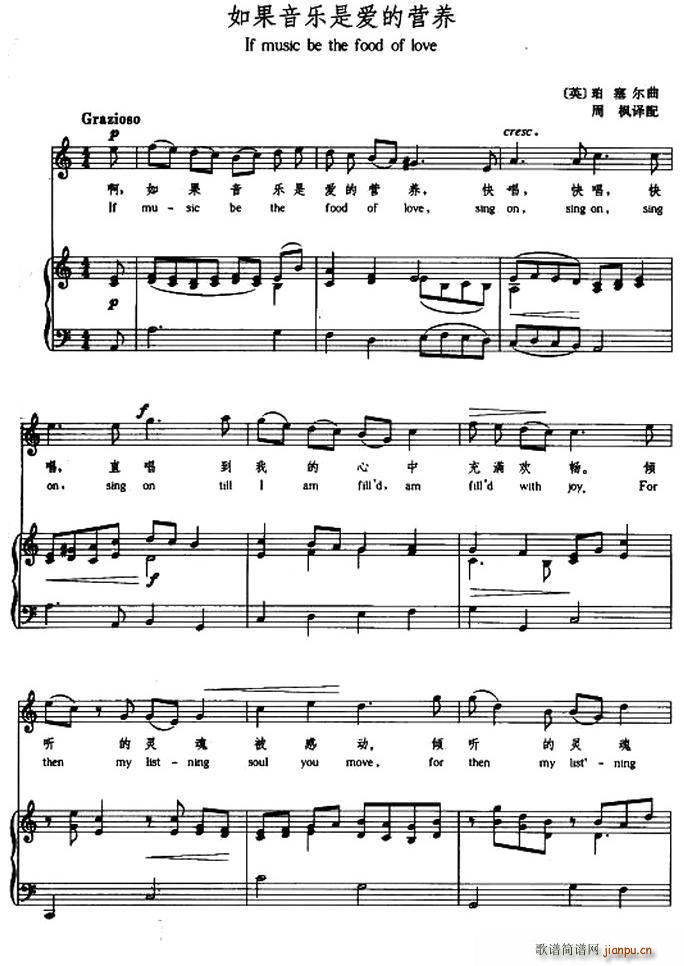 Ӣ (l)ǐ(i)ĠI(yng)B(yng) If music be the food of love Č(du)(ʮּ)1