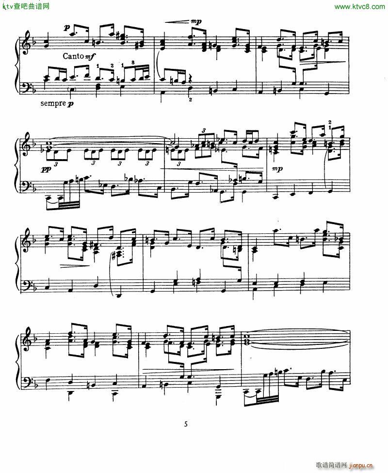 Bach JS BWV 155 Be Contented O My Soul arr Cohen(V)5