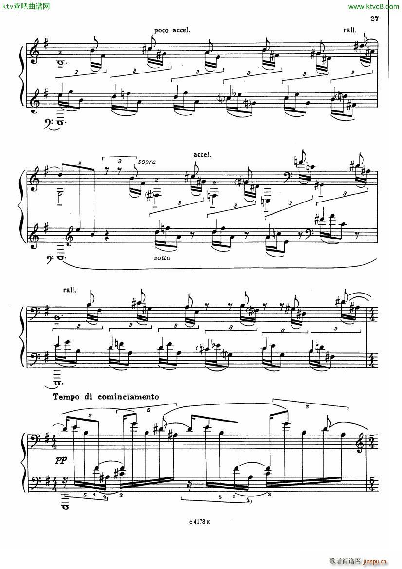 Sonata No 5 Op 10(V)25