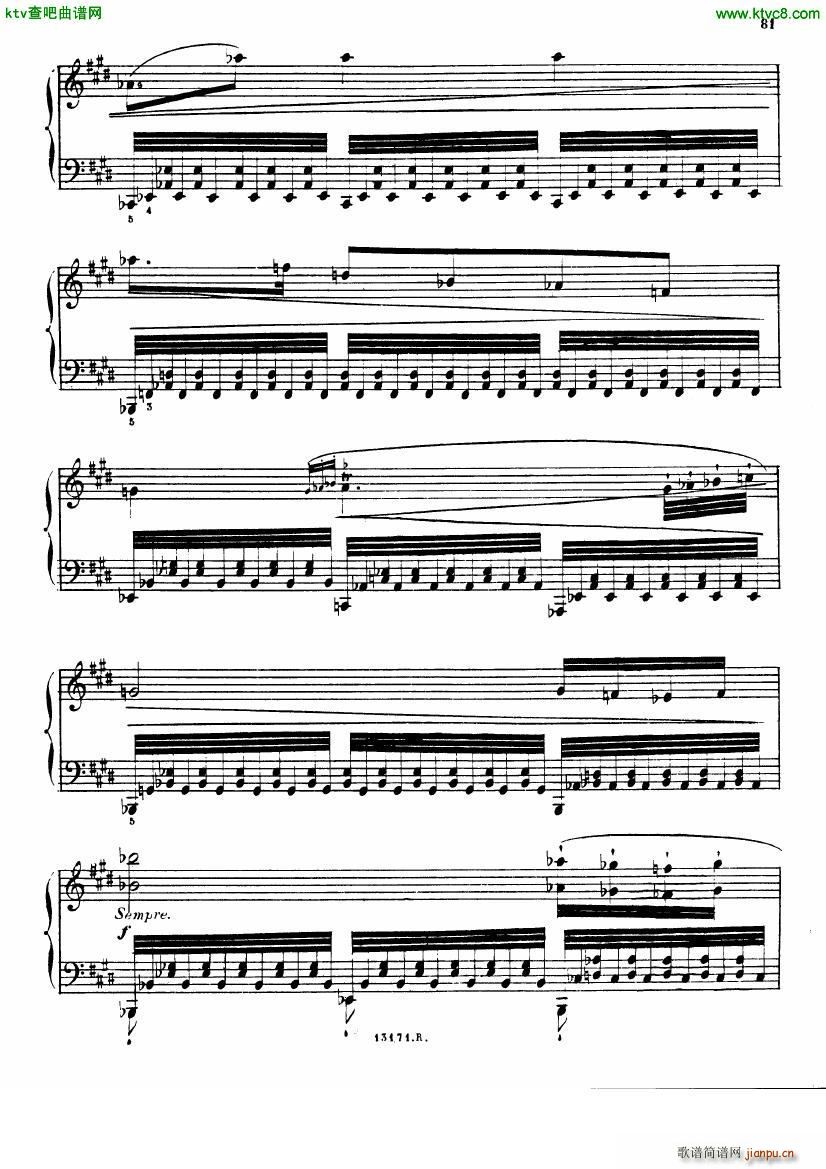 Alkan op 39 12 Etudes in Minor Keys no 9(V)8