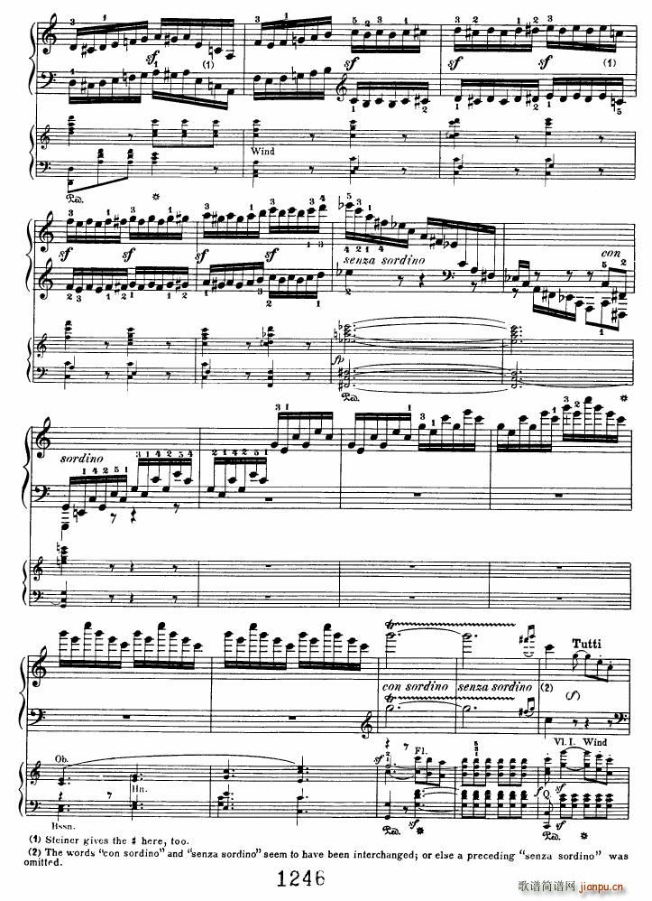 Beethoven op 37 Piano Concerto no 3 2pno red (V)13