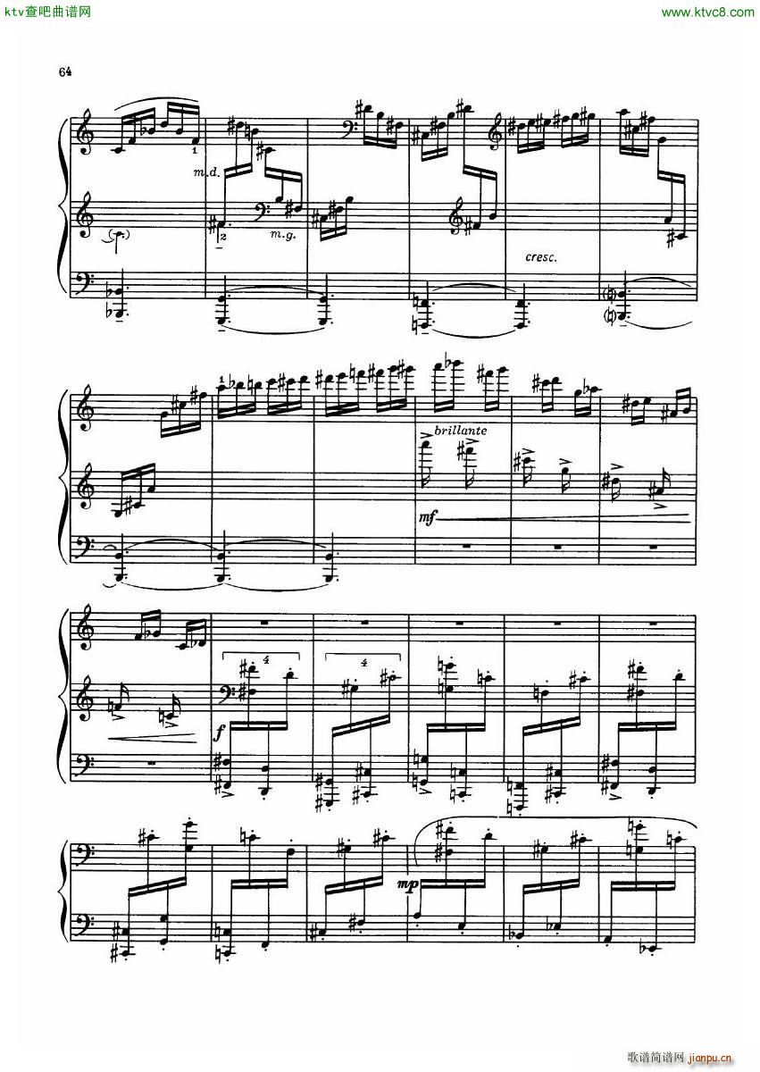 Dutilleux Piano Sonata Op 1 3 Largo(V)10