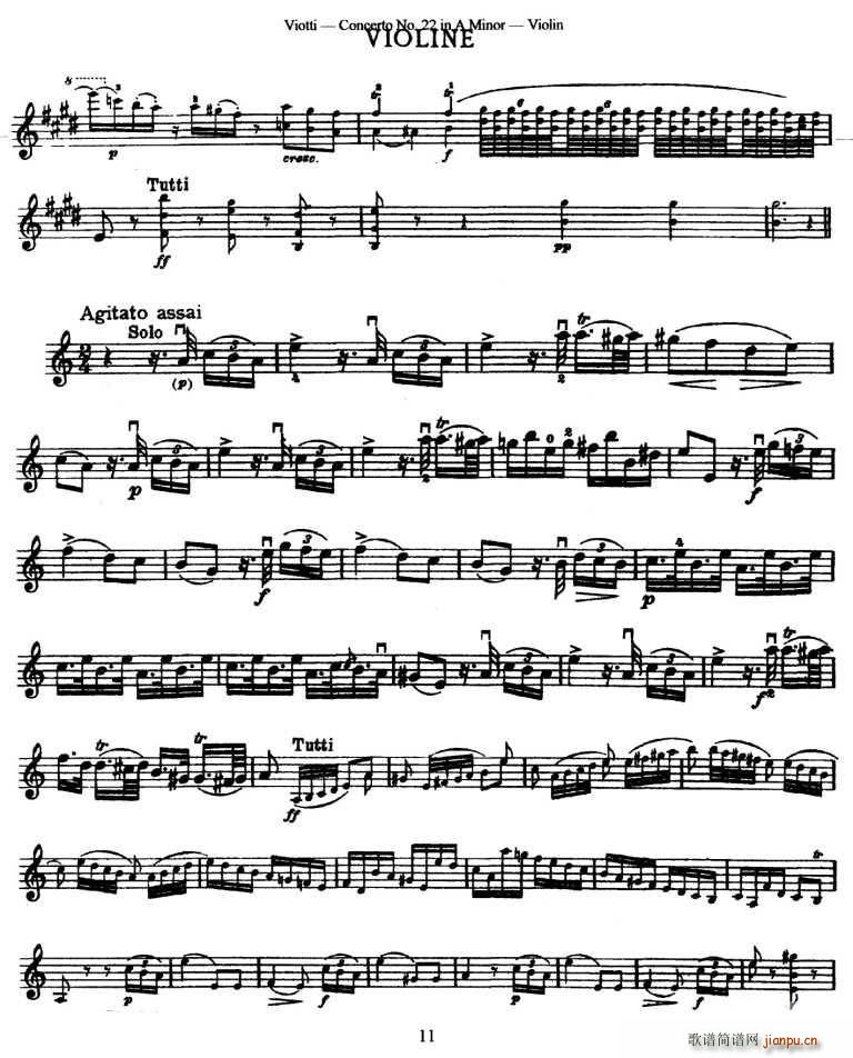 Concerto No.22 in A Minor(СV)3