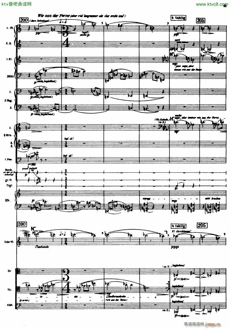 Berg Violin Concerto Score (V)11