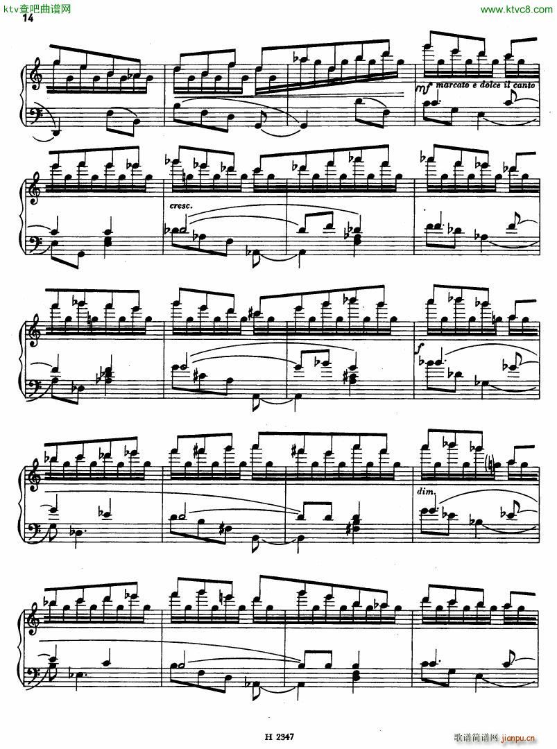 Hurnik piano sonatina(V)14