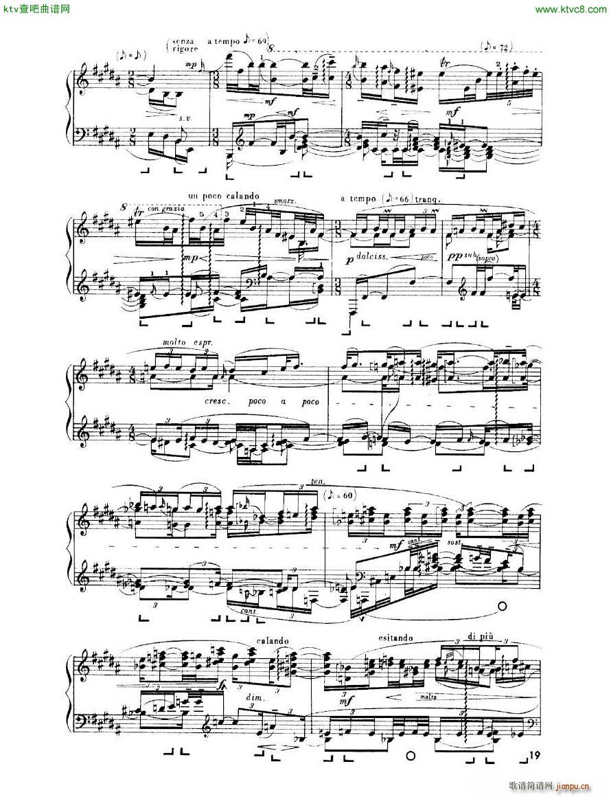 Enescu op 24 No 3 Piano sonata No 3(V)19