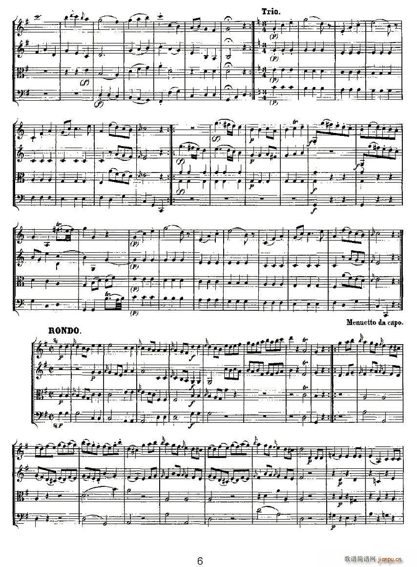 Quartet No 1 in G Major K 80 G{(dio)һҘ(l)(V)6