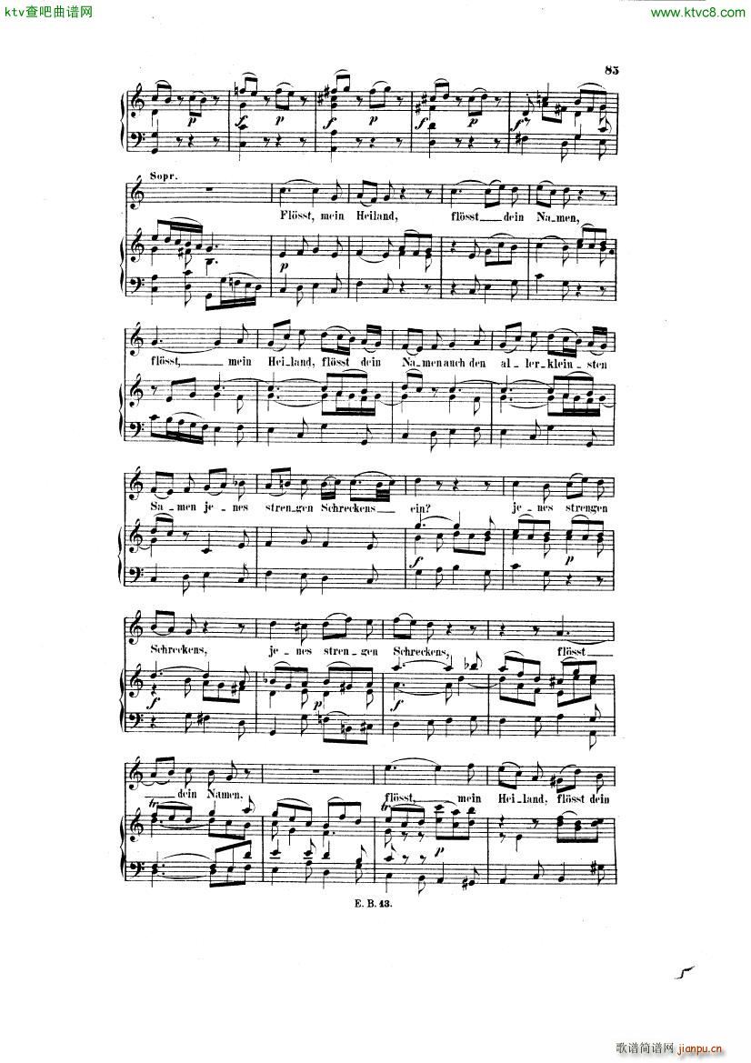 Bach JS BWV 248 Christmas Oratorio No 38 42(V)3