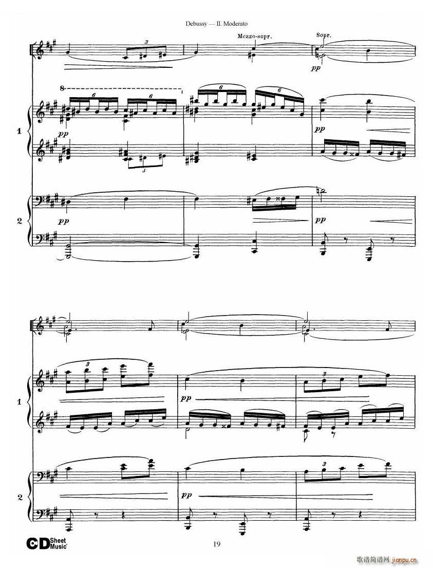 Debussy Printemps II Printemps II(ʮּ)19