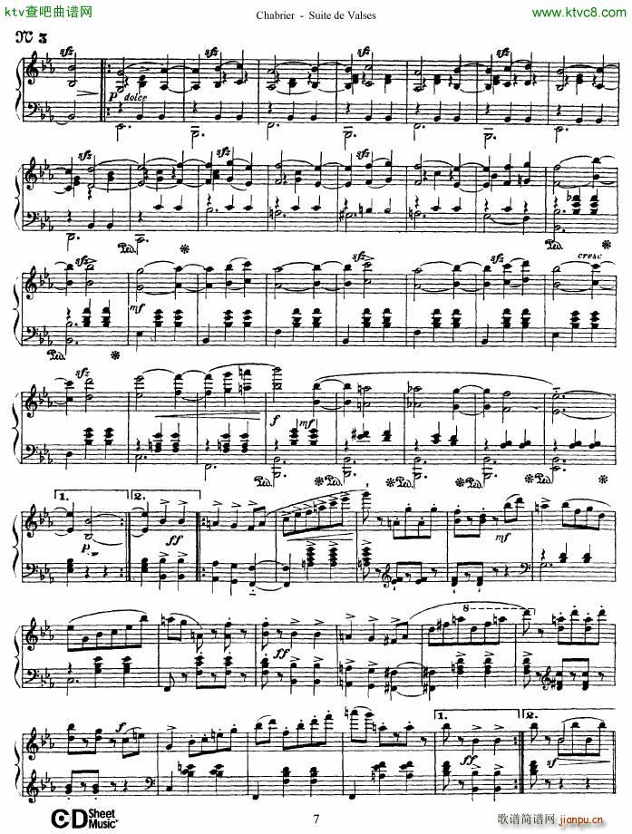 Chabrier Suite de Valses(V)5