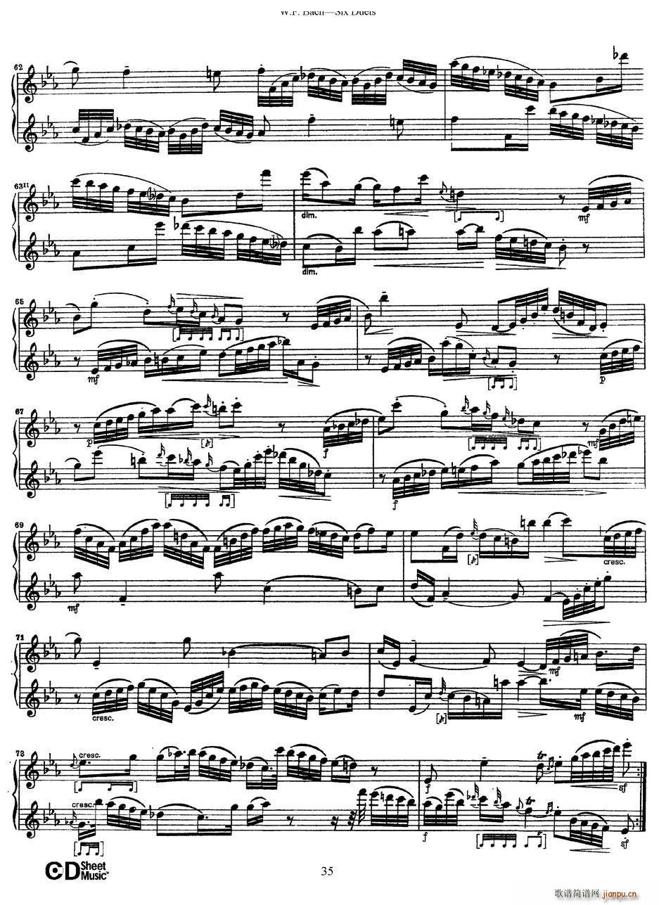 Six Duets 6׶ 5(V)6