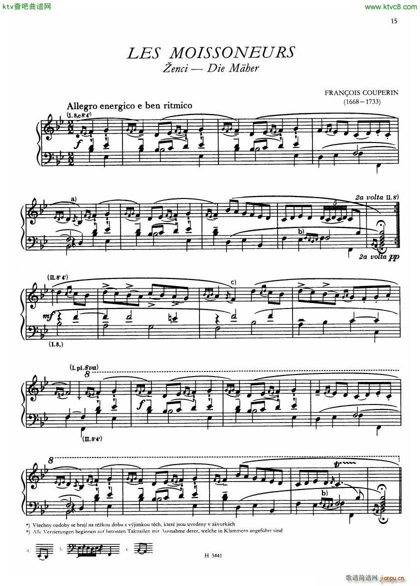 Baroque compositions for cembalo ed Ruzickova(V)15