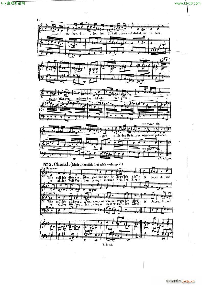 Bach JS BWV 248 Christmas Oratorio No 2 9(V)6