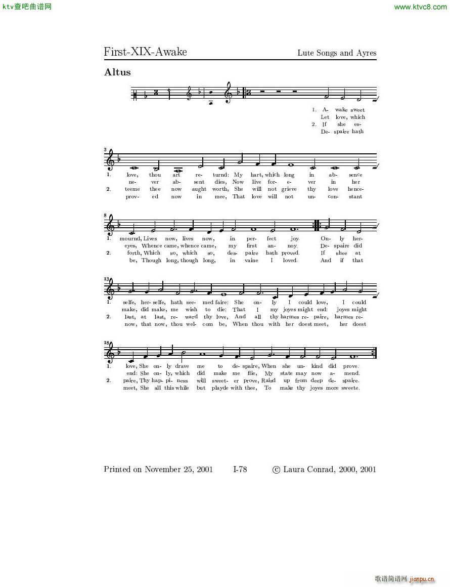 Dowland Lute Music (V)34