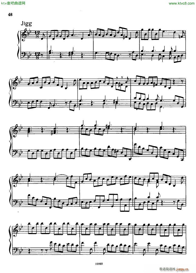 H ndel 1 Suiten for Piano Book 1 (V)8