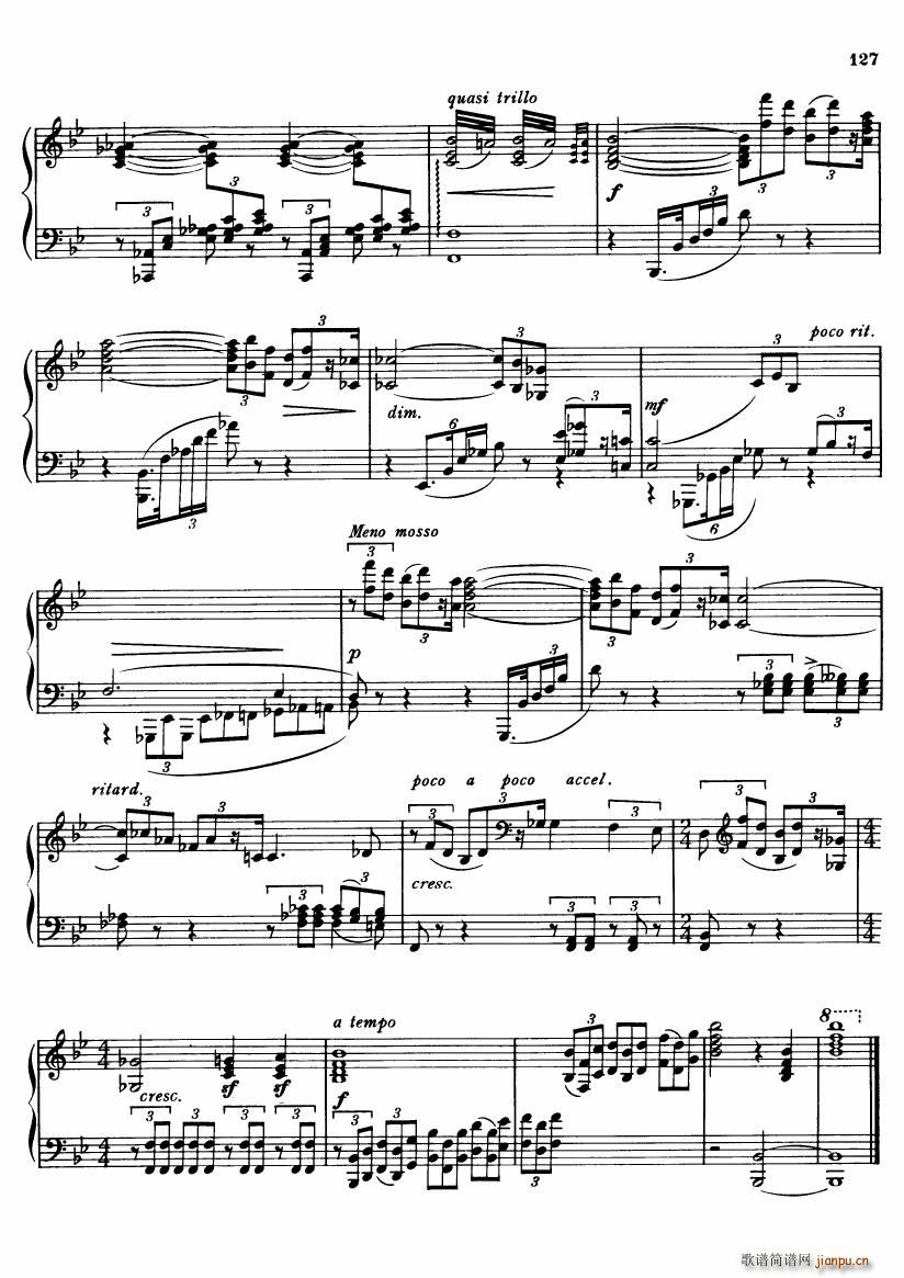 Bartok DD 71 No 1 Study for the Left Hand(V)11
