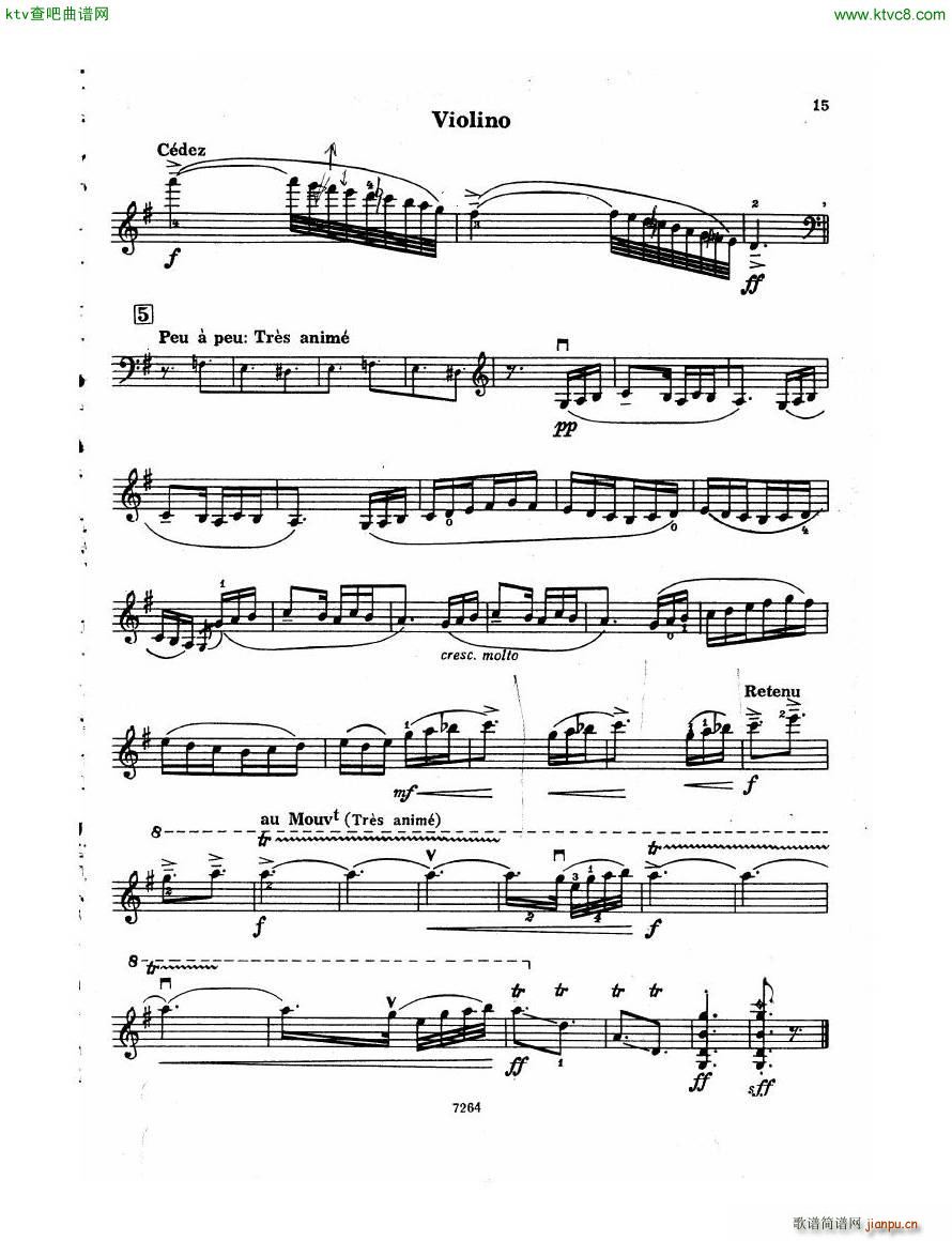 Debussy Violin Sonata Vn(V)15