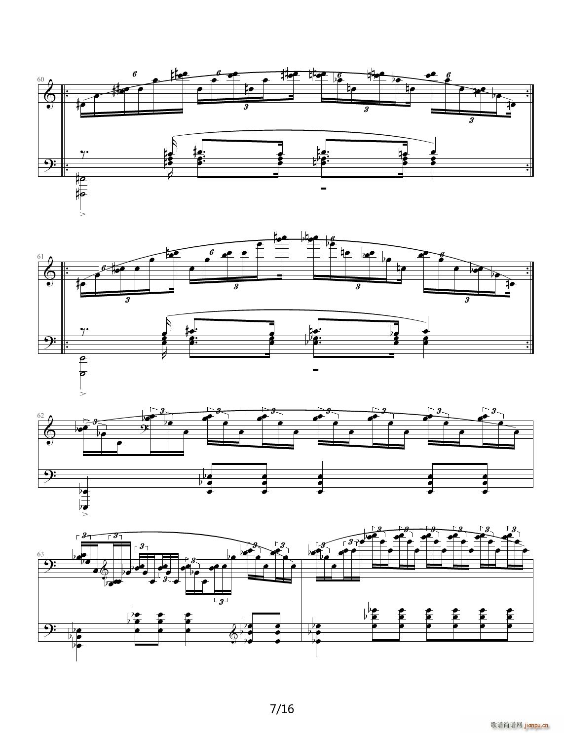 Etude in A Minor C{(dio)(V)7