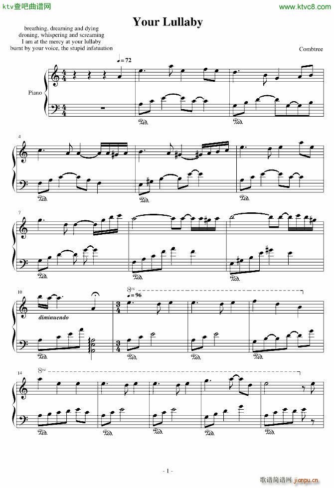 Your Lullaby(V)1