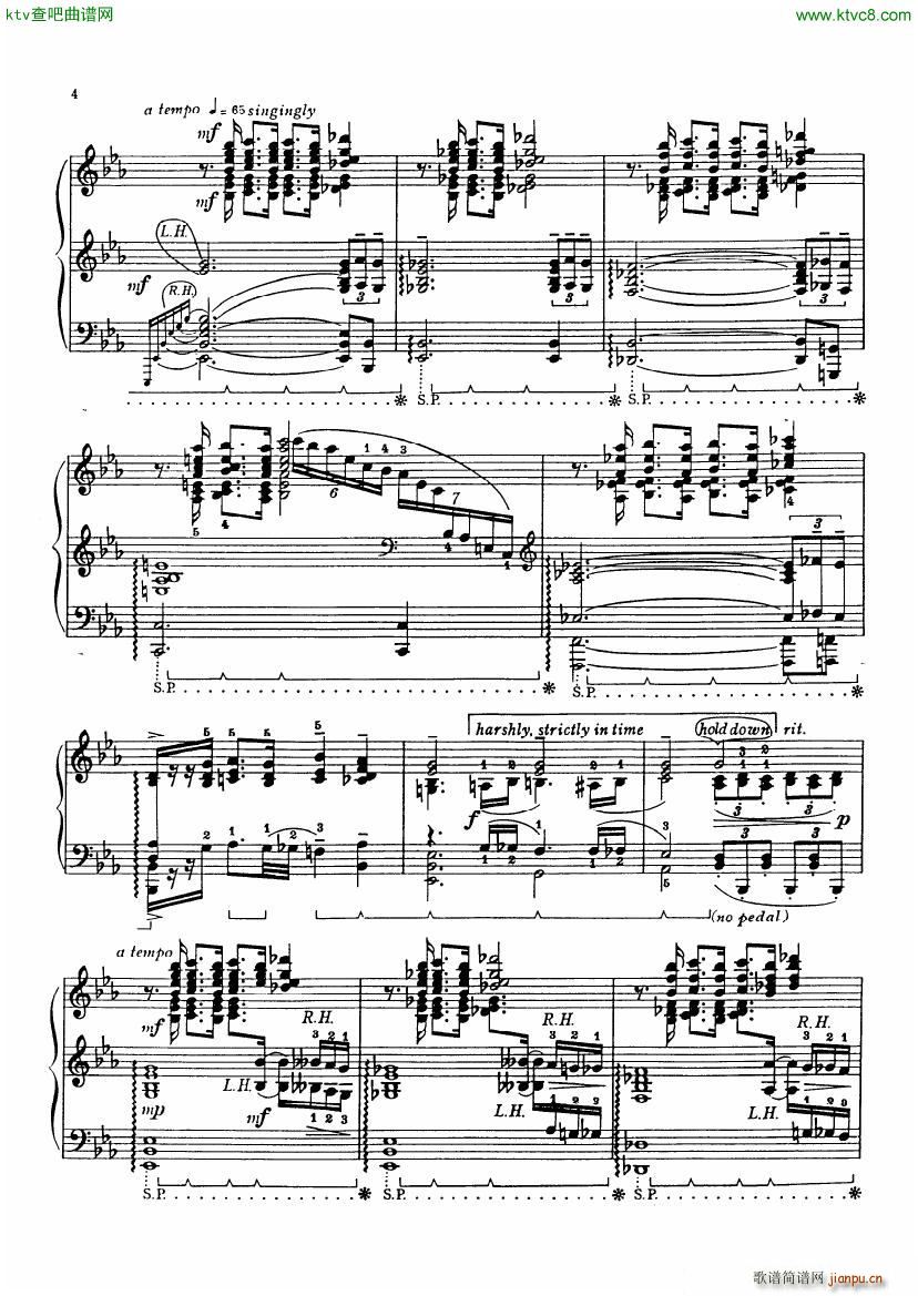 Gershwin The Man I Love Arranged by Percy Grainger(V)3