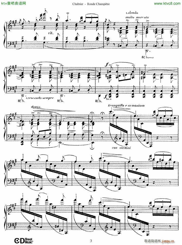 Chabrier Ronde Champtre(V)3