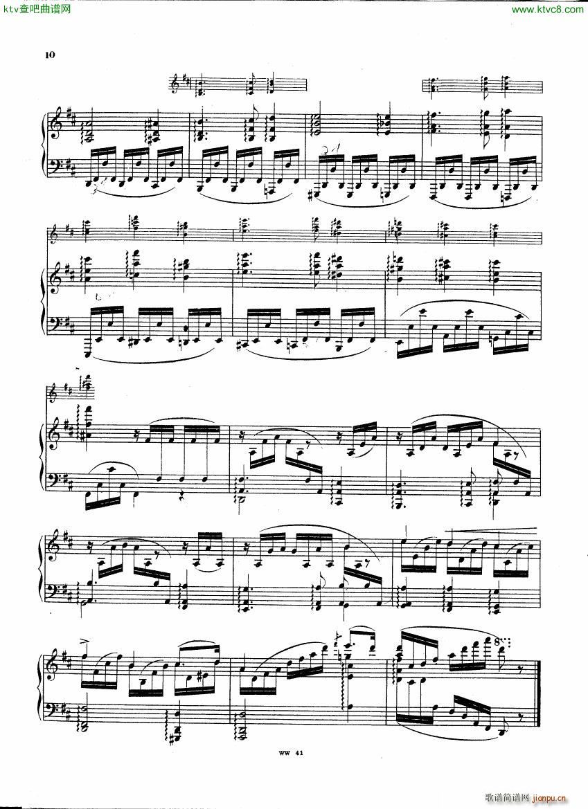 Herzogenberg 8 Variations op 1 3(V)9