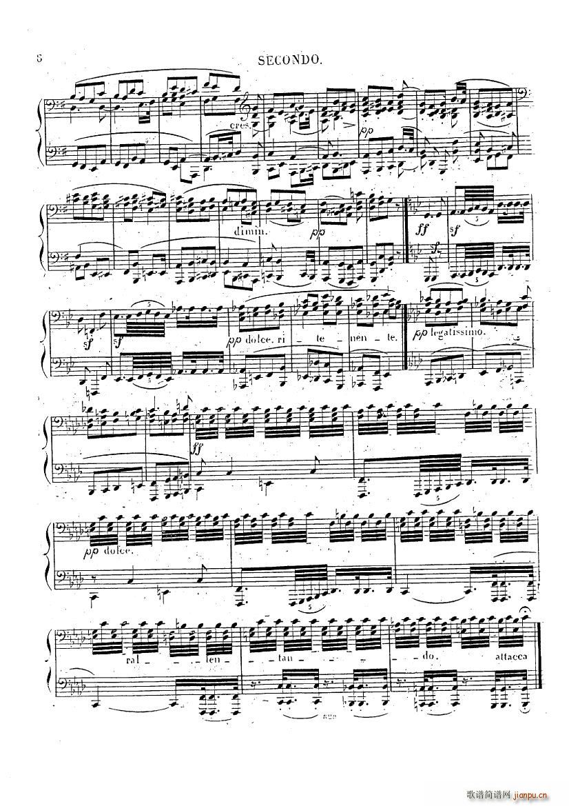 Czerny op 226 Fantasie f Moll 4H(V)7