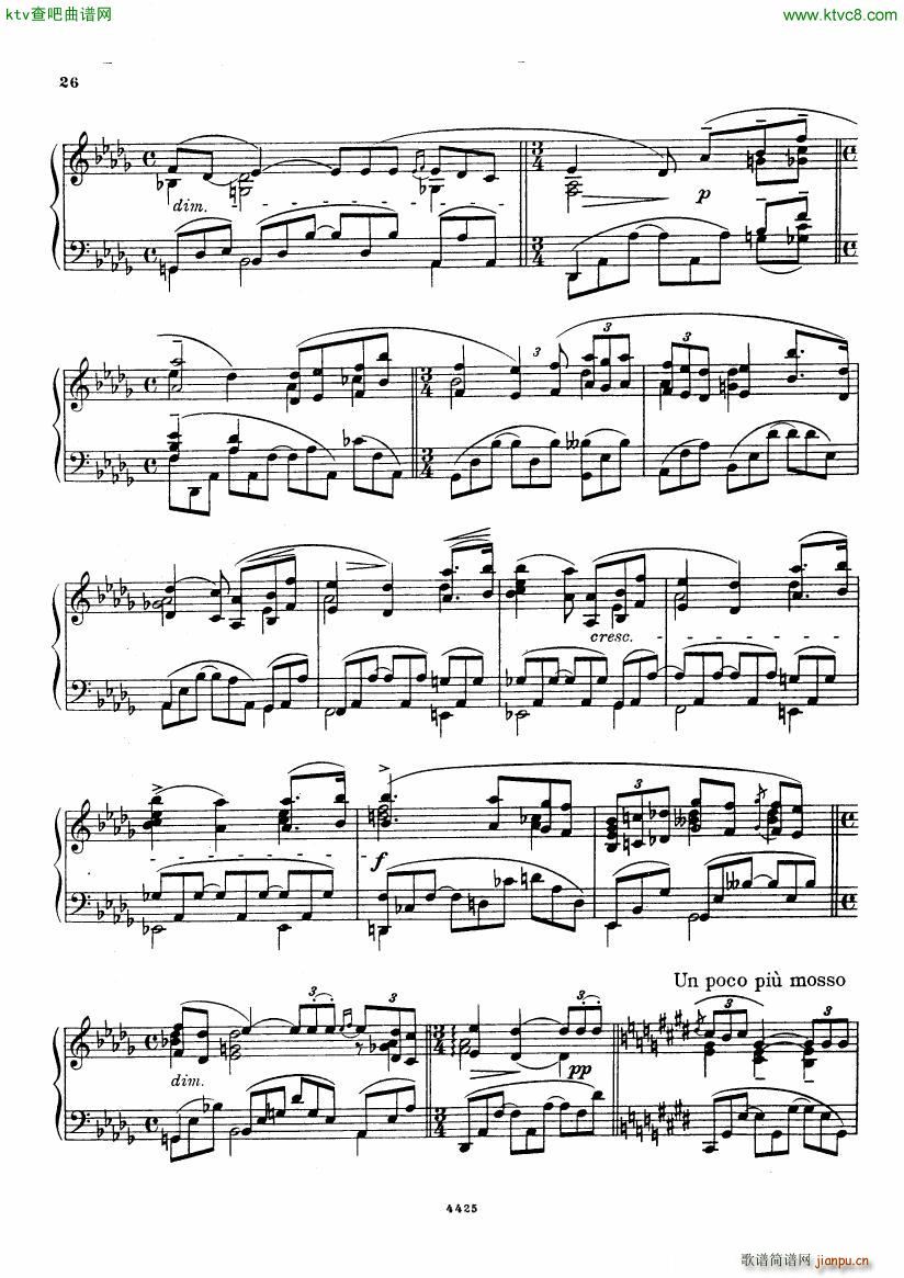 Bortkiewicz 10 Preludes Op 33(V)26