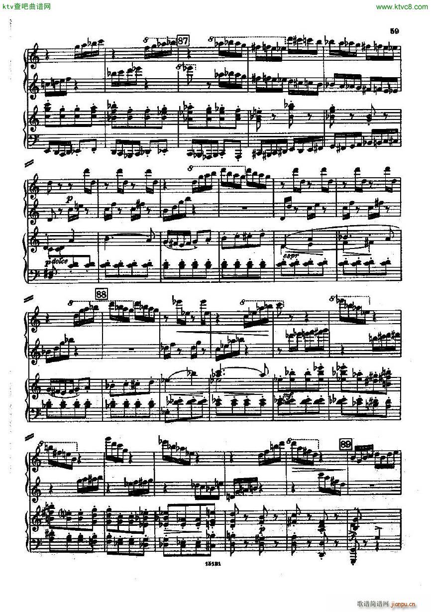 Dohnanyi Variations Nursery Rhyme Op25 (V)18