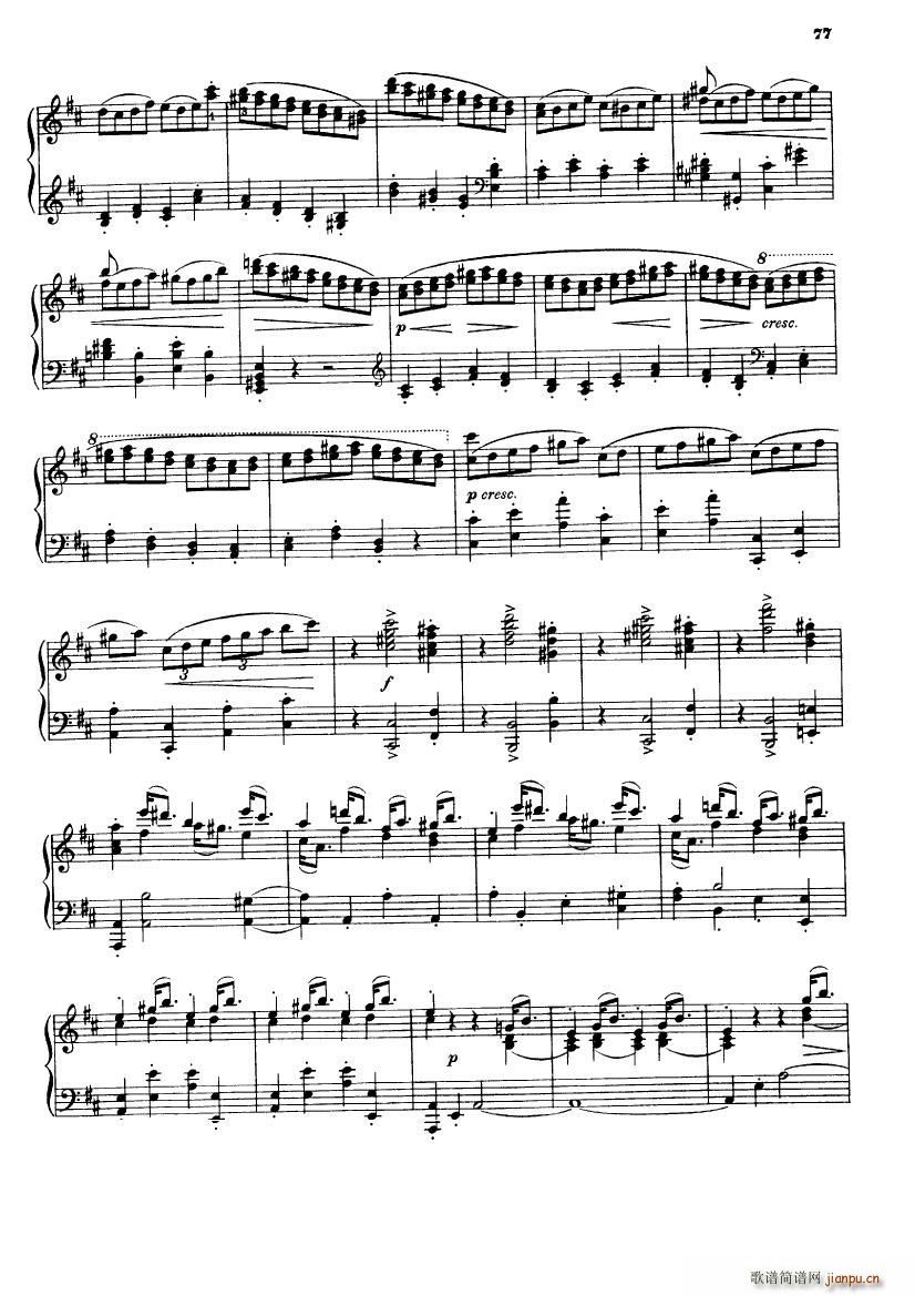 Brahms op 73 Singer Symphonie Nr 2 D Dur(V)33