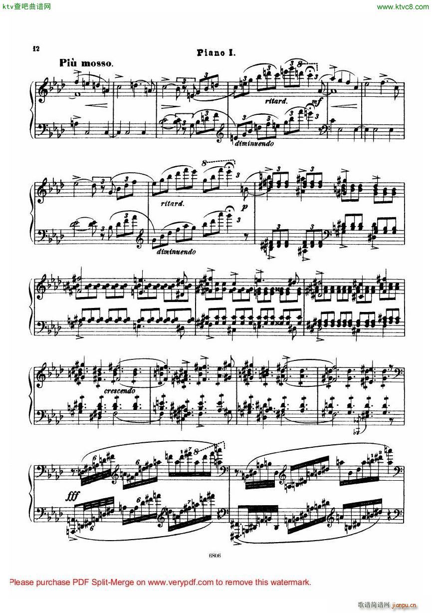 Arensky op 23 Suite No 2 Silhouettes(V)13