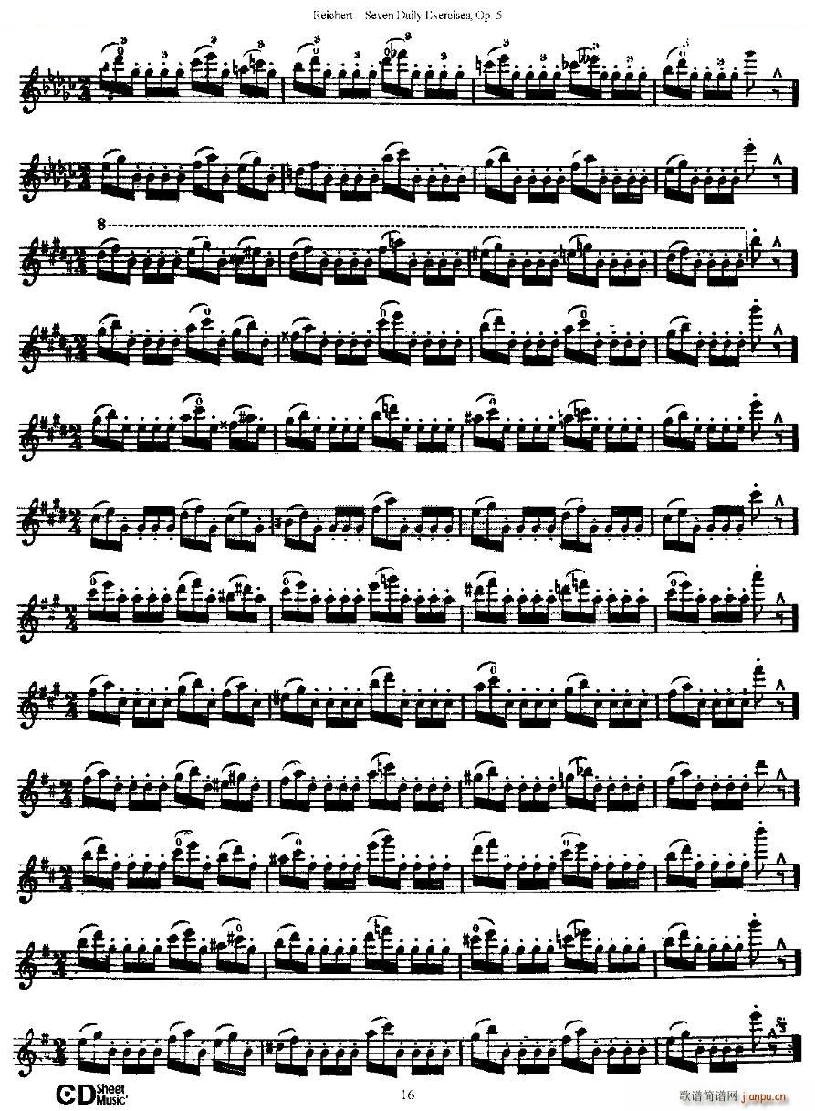 Seven Daily Exercises Op 5 ÿվ Ʒ5̖ ~(ʮּ)16