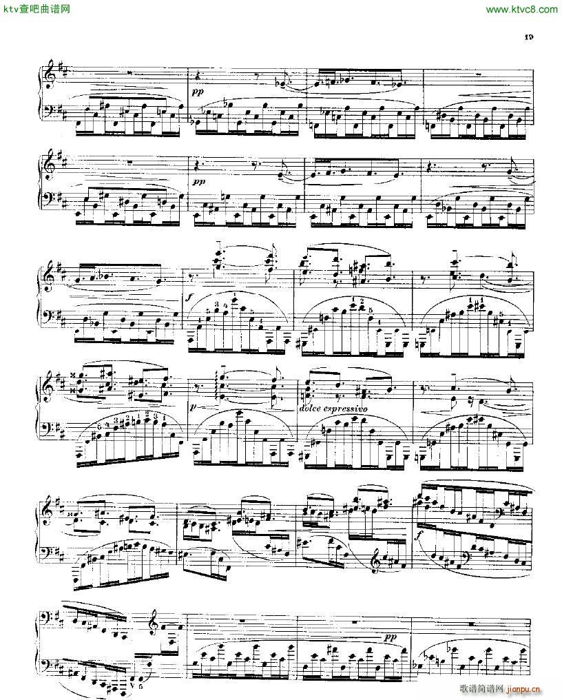 Balakirev Piano Sonata In B Flat Minor(V)18