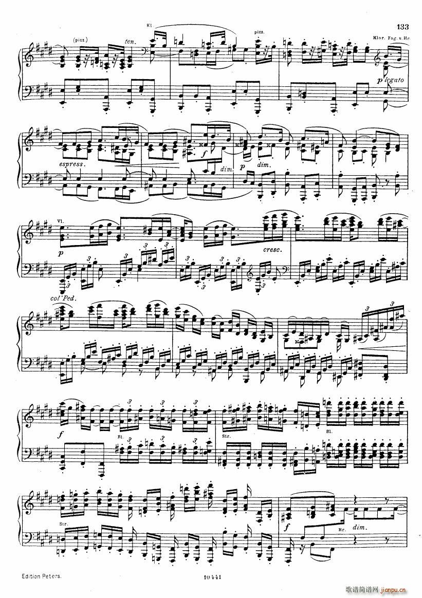 Brahms op 98 Singer Symphonie Nr 4(V)15