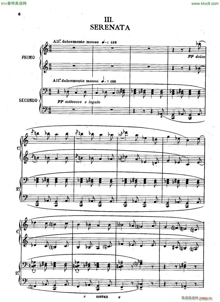 Casella Five Easy Pieces Pupazzetti 4 hands 1915(V)6
