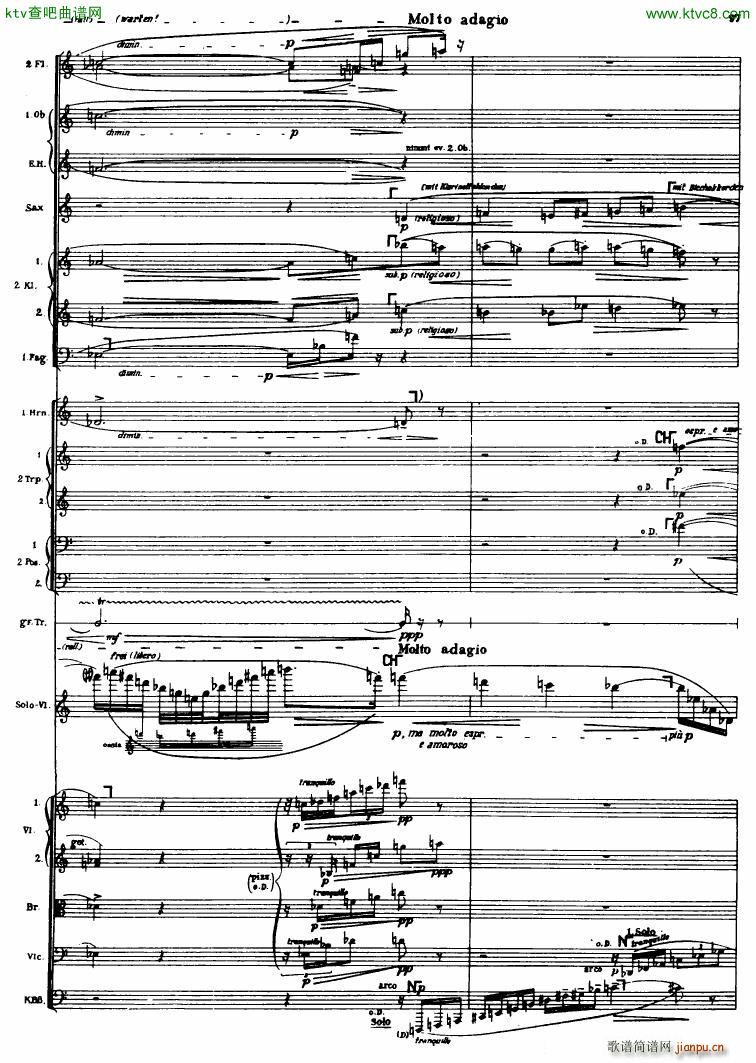 Berg Violin Concerto Score (V)15