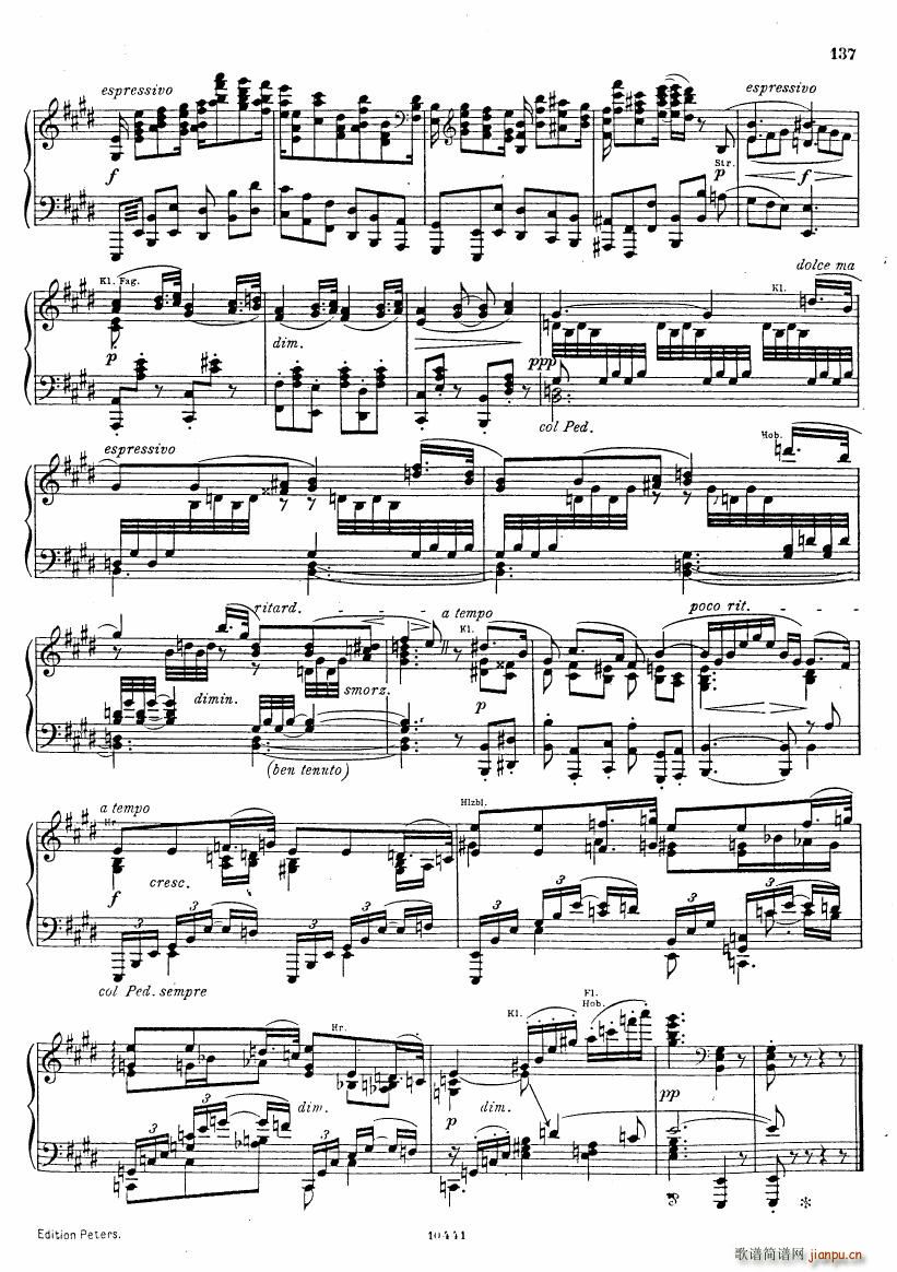 Brahms op 98 Singer Symphonie Nr 4(V)19