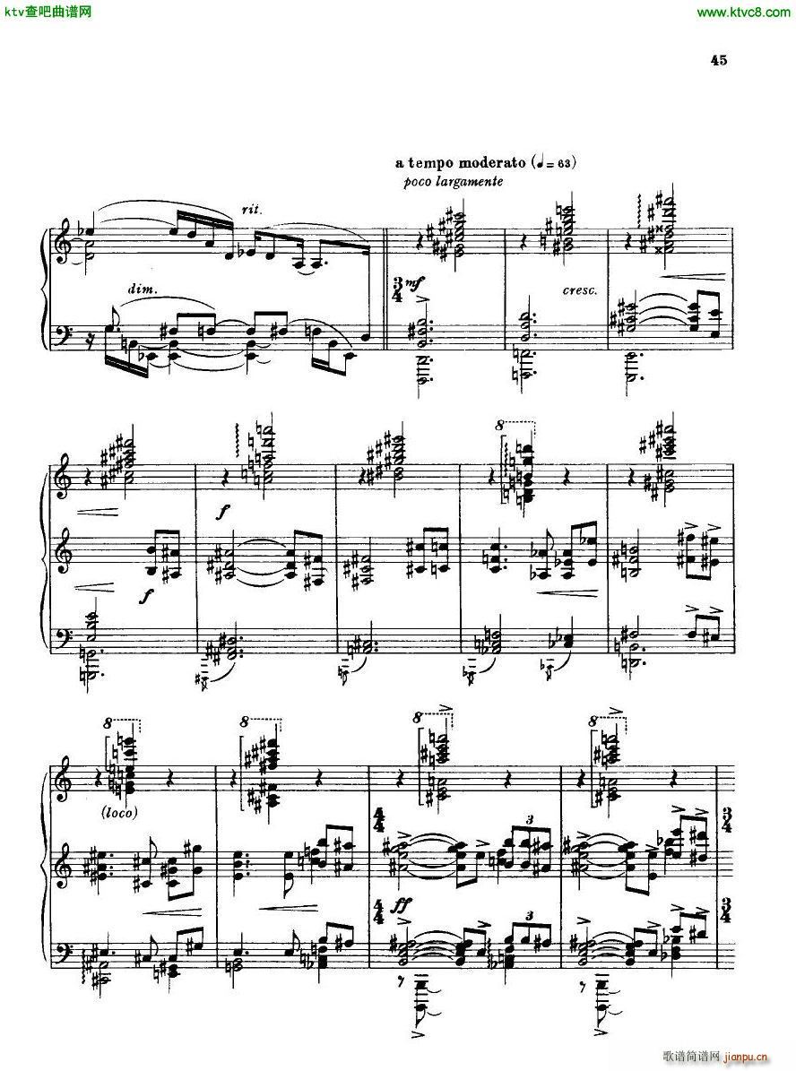Bridge H160 Piano Sonata 1923 4(V)45