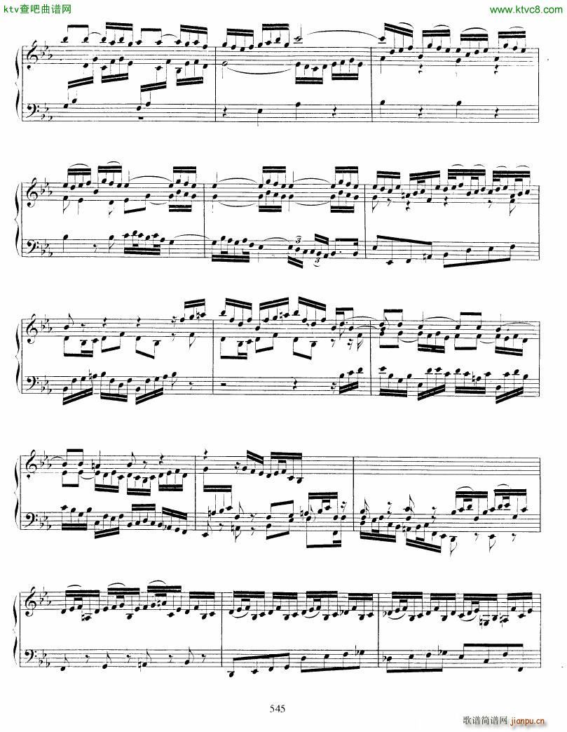 Bach JS BWV 911 Toccata in c(V)10
