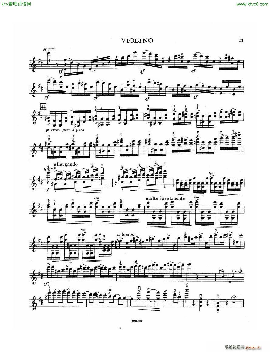 Elgar Violin Concerto Vn(V)11