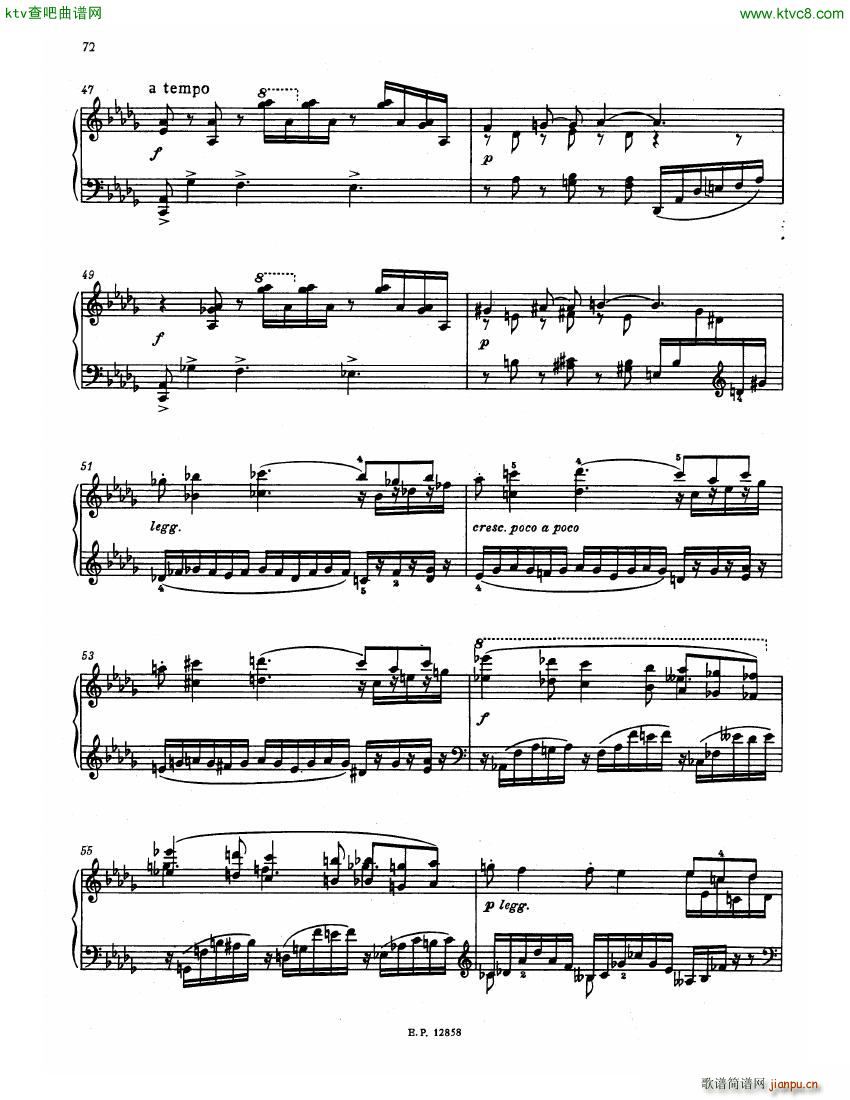 Faure 13 Barcarolle (V)13